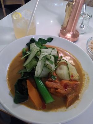 Bills Curry with tofu and pumpkin at Bills in Fukuoka