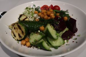 The salad at Bills in Fukuoka