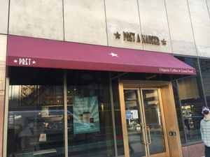 Front entrance at Pret A Manger - 7th & 52nd in New York City