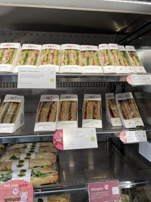   at Pret A Manger - 7th & 52nd in New York City