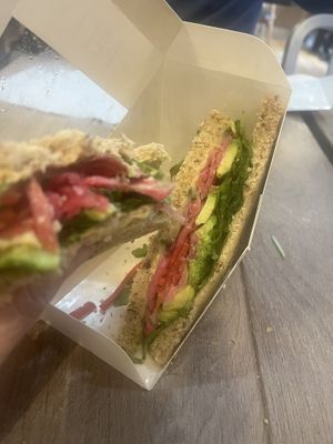   at Pret A Manger - Broadway & 53rd in New York City