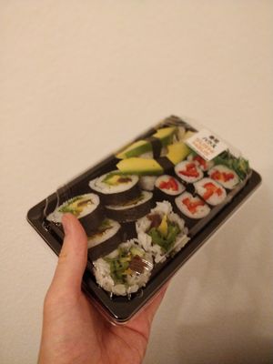 Vegan Bento box at Sushi Haus in Cologne