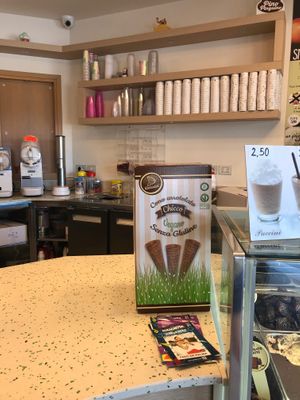 Vegan Cones available at Gelateria GustiSonGusti in Cavallino-treporti