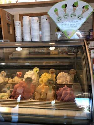Fruit Ice Cream is vegan at Gelateria GustiSonGusti in Cavallino-treporti