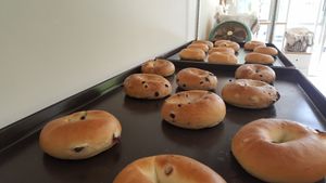 bagels at Lumiere in Zhubei