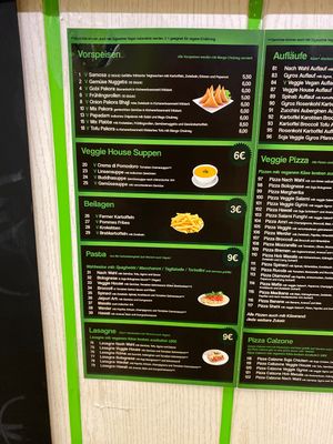 It’s possible to get almost every dish vegan  at Veggie House in Bremen