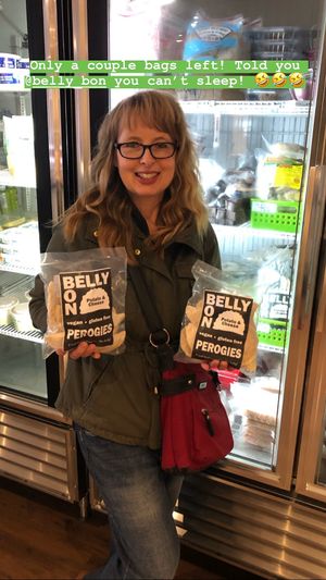 Perogies- gluten free, vegan at Mathilda's in Oshawa