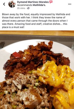 Buffalo Cauliflower Wing Day.  at Mathilda's in Oshawa