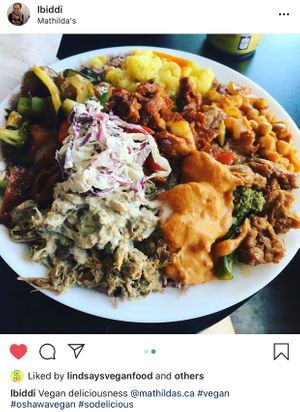 Sample Platter at Mathilda's in Oshawa