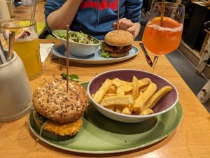 Weltenbummler #Veganuary at Hans im Glück in Muri Bei Bern