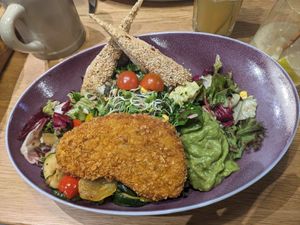 Vogelfrei #Veganuary at Hans im Glück in Muri Bei Bern