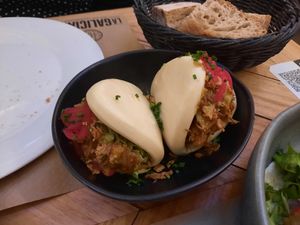 Baogano at The Veggie Carmen in Santiago De Compostela