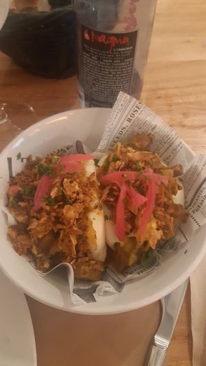 Bao at The Veggie Carmen in Santiago De Compostela