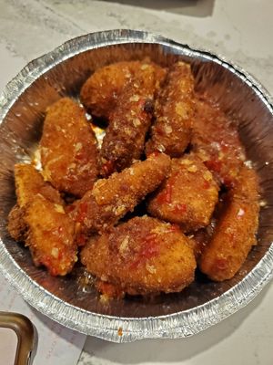 Meatless wings with sweet chili at Molino's in Cape May