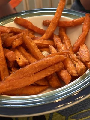 Sweet potato fries at Molino's in Cape May