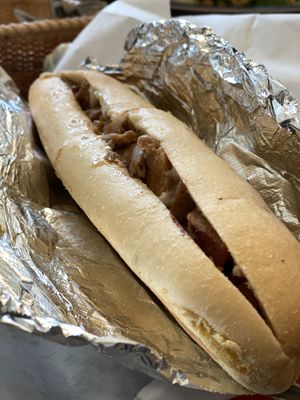 Vegan cheesesteak  at Molino's in Cape May