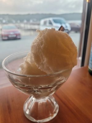 2 Scoops Lemon Sorbet at Torna a Surriento in Bangor