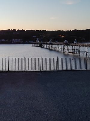 View from window at Torna a Surriento in Bangor