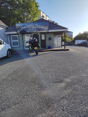 Outside at Torna a Surriento in Bangor