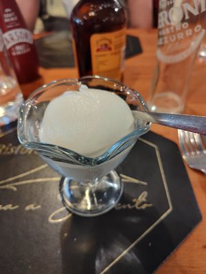 Lemon Sorbet at Torna a Surriento in Bangor