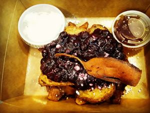 Loaded French Toast 👍😊 at Alternative Plate in Lake Como