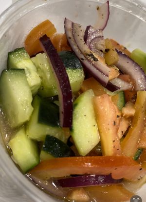 Cucumber salad   at Lulu's Empowering Goods in Lindenhurst