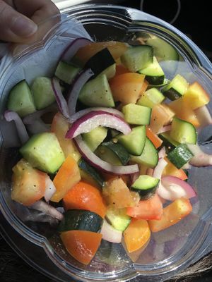 Cucumber 🥒 salad 🥗   at Lulu's Empowering Goods in Lindenhurst