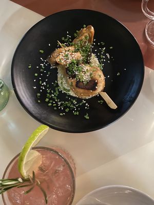 Oyster mushrooms  at Naive in Louisville