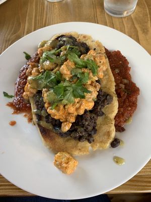 Vegan Huevos Rancheros  at Minton's in Lexington
