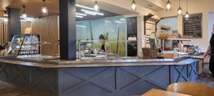 Buffet where you choose ready meals at Slunecnice in Plzen