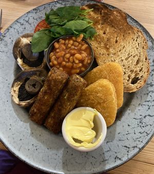 Amazing vegan breakfast😍👌🏻 #Veganuary at Cafe Mylor in Falmouth