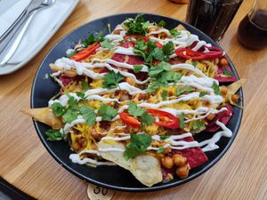 Vegan nachos at All Bar One in Windsor