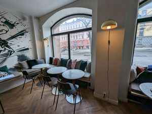 Inside at Green Hippo in Helsinki