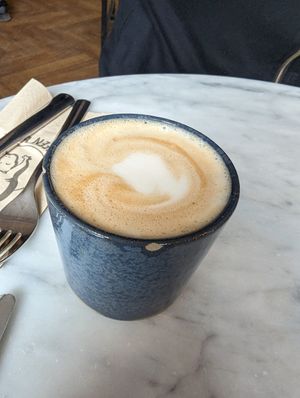 Oatmilk Cappuccino at Green Hippo in Helsinki