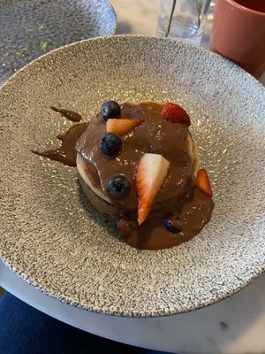  Vegan pancakes  at Green Hippo in Helsinki