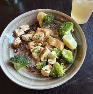 Tofu bowl  at Green Hippo in Helsinki