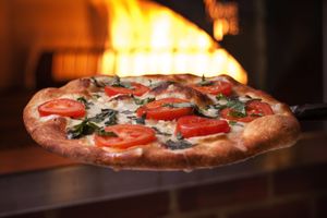 Create your own vegetarian or vegan pizza with vegan cheese. Unlimited and endless veggie toppings, all for same price, and ready in minutes. at Your Pie in Flagstaff
