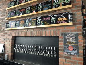 Great craft beer and wine selection!  at Your Pie in Flagstaff