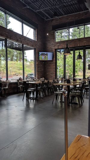 Dining area at Your Pie in Flagstaff