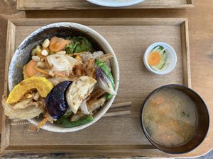 Kakiage don  at Yaoya in Fujisawa