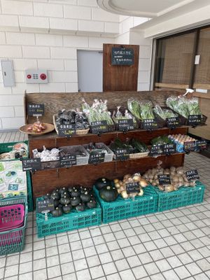 Organic veggies  at Yaoya in Fujisawa