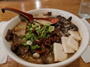 Vegan ramen at Tomo Sushi & Ramen in Philadelphia