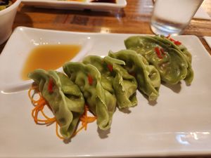 Veggie gyoza at Tomo Sushi & Ramen in Philadelphia