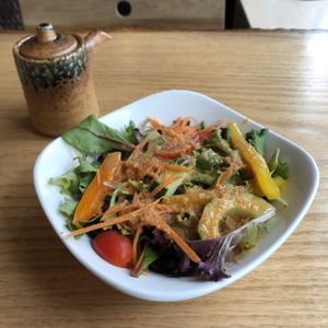 Lunch side salad  at Tomo Sushi & Ramen in Philadelphia