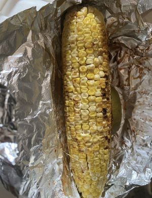 Elote sin queso   at The Happy Bakery in Ofallon
