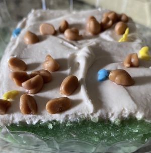 My fav: caramel apple cake!   at The Happy Bakery in Ofallon