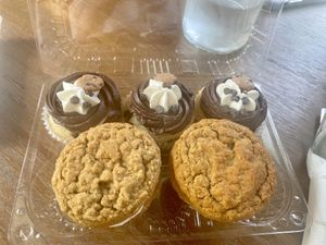 Best oatmeal cream pie I’ve ever had   at The Happy Bakery in Ofallon
