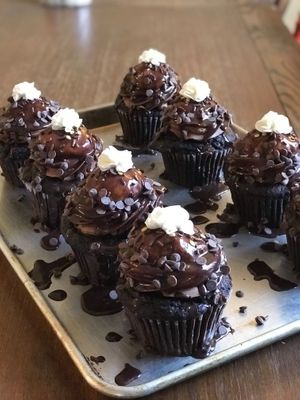 Millionaire cupcakes at The Happy Bakery in Ofallon