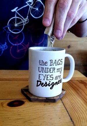 Cups with character. at Alma Verde - Hipodromo in Tijuana