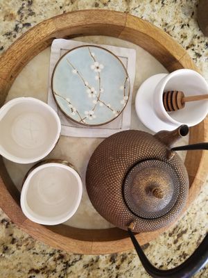 Tea time! at The Bel Air Treehouse in Los Angeles